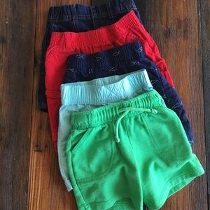 Mixed brands 2T boy shorts lot